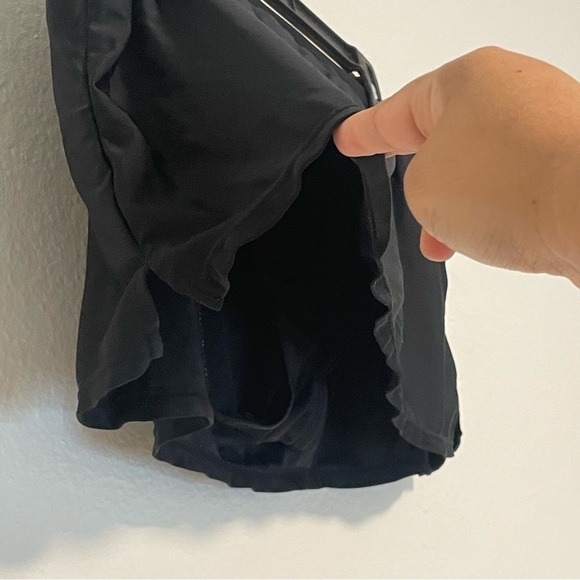 Catalina woman’s bikini bottom size L black lined skirt swimwear summer beach - Picture 2 of 7